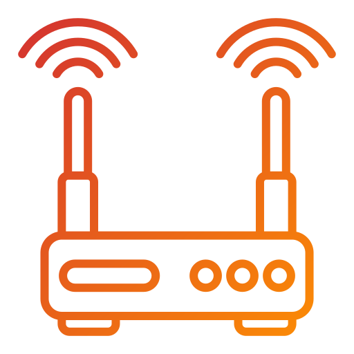 router wifi Generic Gradient ikona