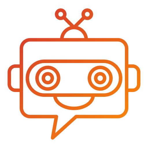 chatbot Generic Gradient icono