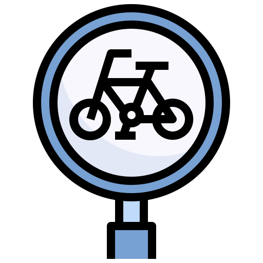 자전거 Surang Lineal Color icon