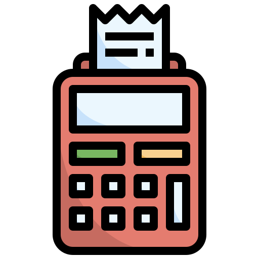 calcolatrice di stampa Surang Lineal Color icona