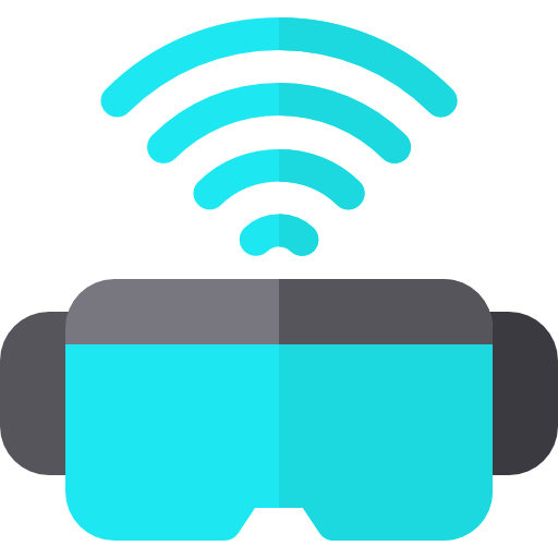 virtuelle realität Basic Rounded Flat icon