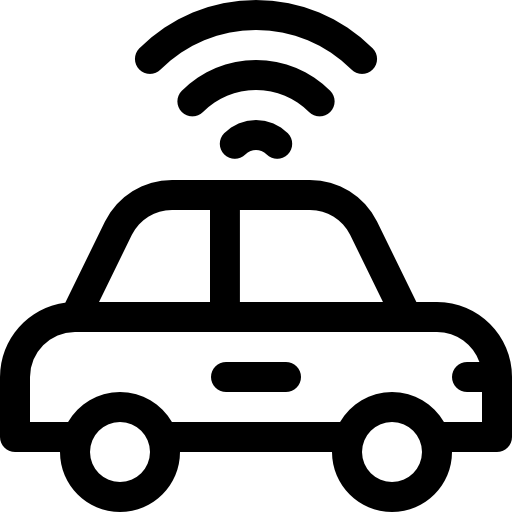 無人車 Basic Rounded Lineal icon