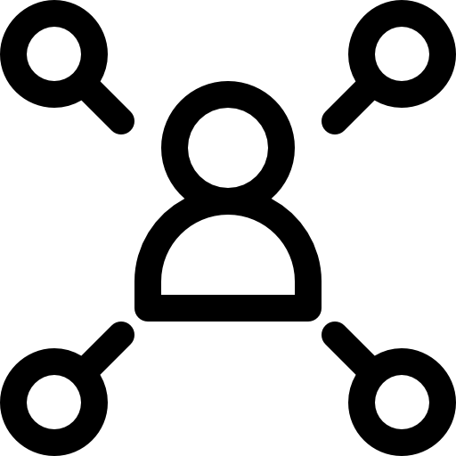verbindung Basic Rounded Lineal icon