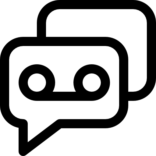 ボイスメール Basic Rounded Lineal icon