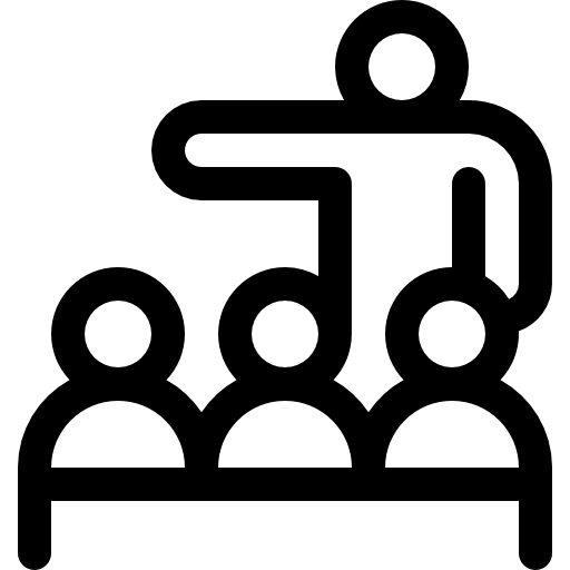 会議 Basic Rounded Lineal icon