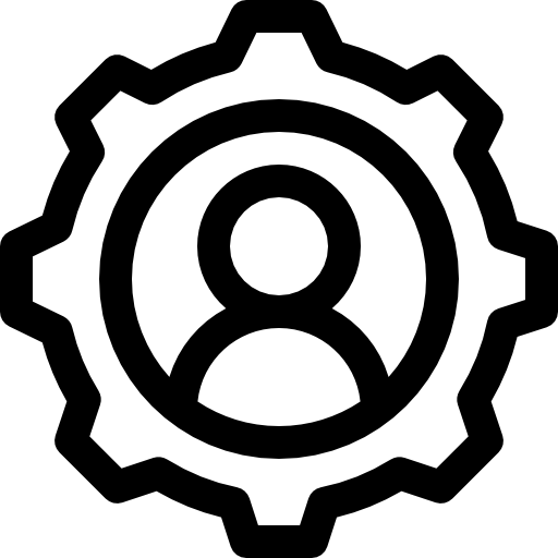 설정 Basic Rounded Lineal icon