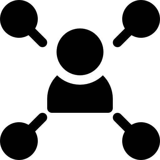 conexión Basic Rounded Filled icono