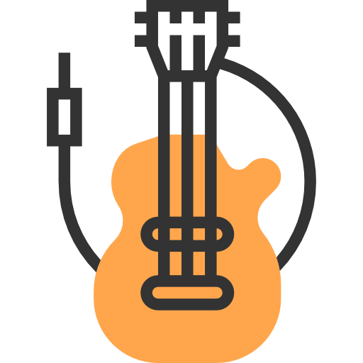 ギター Meticulous Yellow shadow icon