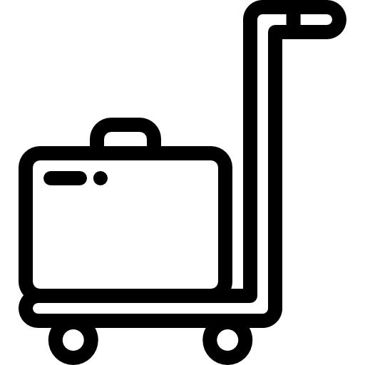 トロリー Detailed Rounded Lineal icon
