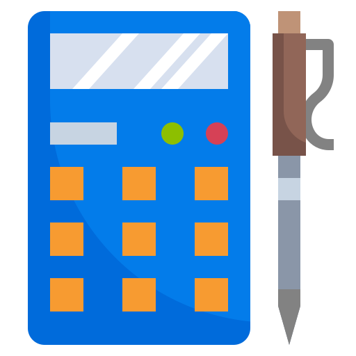 kalkulator Surang Flat ikona
