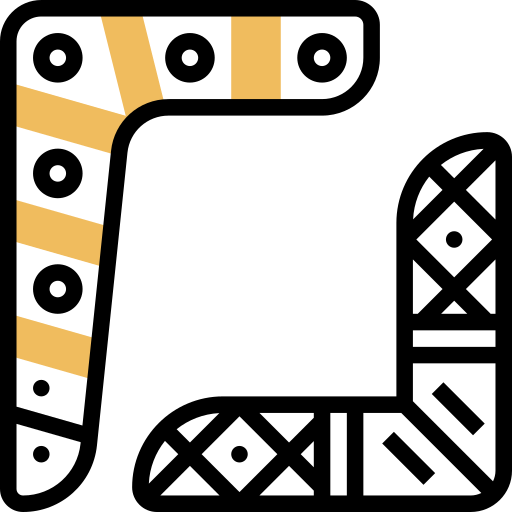 Boomerang Meticulous Yellow shadow icon
