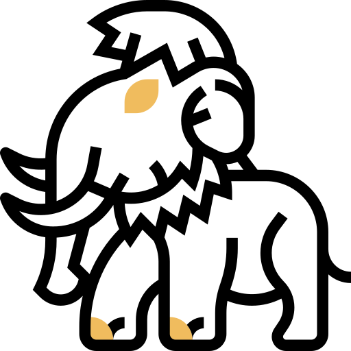 mamut Meticulous Yellow shadow ikona