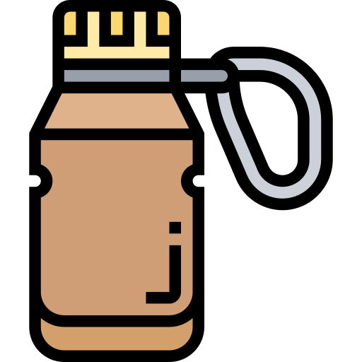 botella de agua Meticulous Lineal Color icono