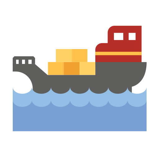 barca da carico Generic Flat icona