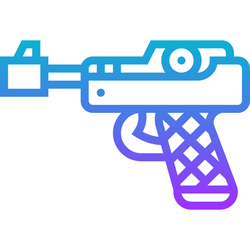 Pistol Meticulous Gradient icon
