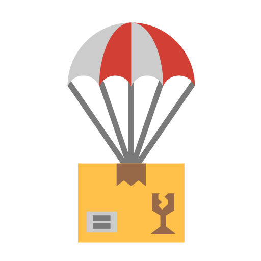 Parachute Generic Flat icon