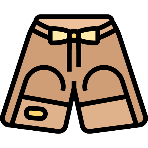 Swimming trunks Meticulous Lineal Color icon