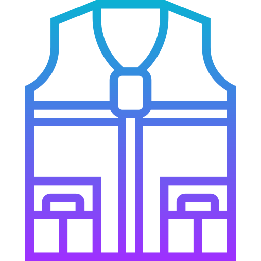 Vest Meticulous Gradient icon