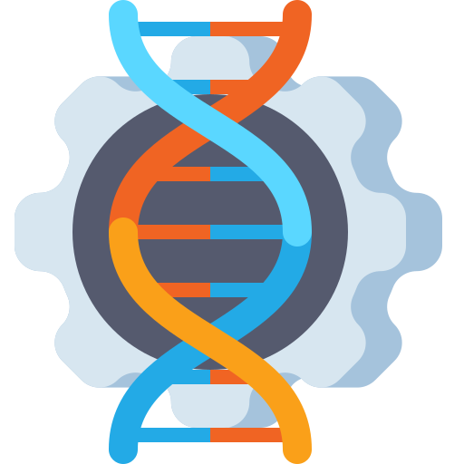 ingeniería genética Flaticons Flat icono