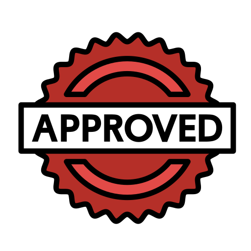 Approved Generic Outline Color icon