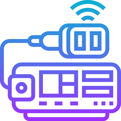 Walkie talkie Meticulous Gradient icon