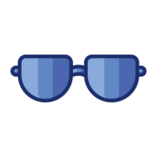 Безопасные очки Flaticons Lineal Color иконка