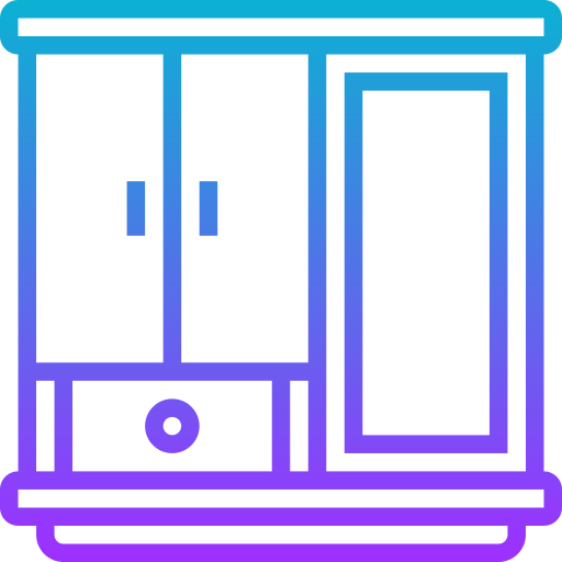 Cupboard Meticulous Gradient icon