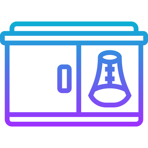 Shoe rack Meticulous Gradient icon