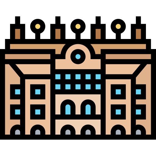Версальский Дворец Meticulous Lineal Color иконка