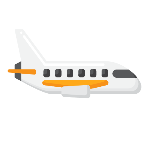 비행기 Flaticons Flat icon