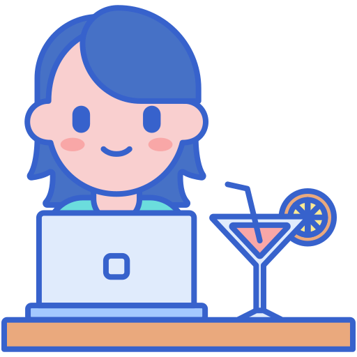 cocktail Flaticons Lineal Color icoon