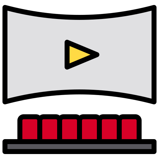 Cinema xnimrodx Lineal Color icon