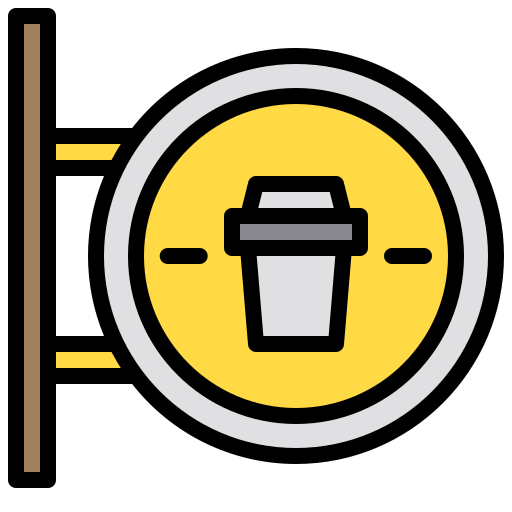 cafetería xnimrodx Lineal Color icono