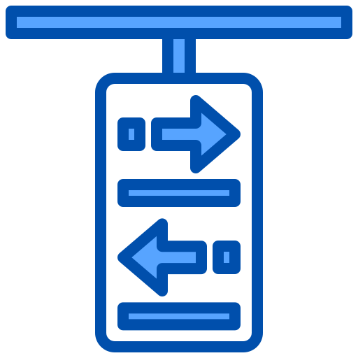 Direction xnimrodx Blue icon