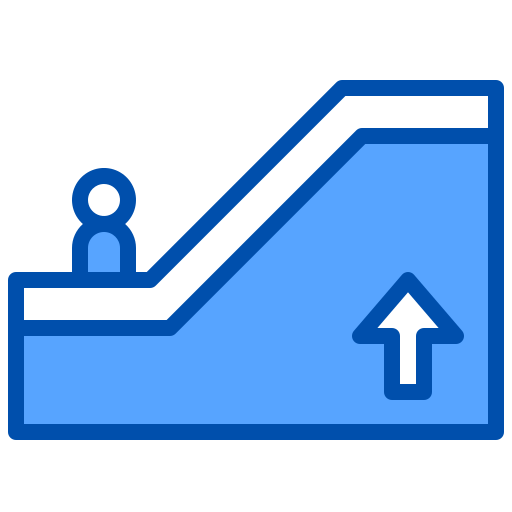 escalera mecánica xnimrodx Blue icono