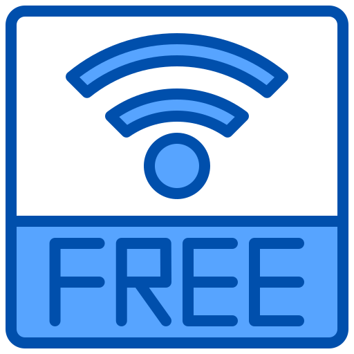 wi-fi gratis xnimrodx Blue icono