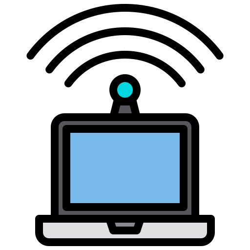 ordenador portátil xnimrodx Lineal Color icono