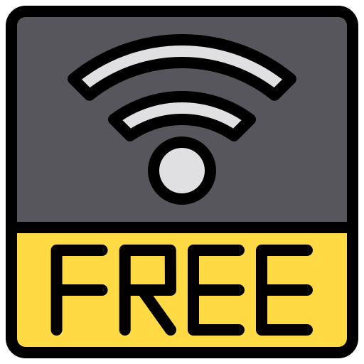 wi-fi gratis xnimrodx Lineal Color icono