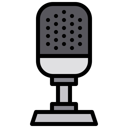 microfono xnimrodx Lineal Color icona