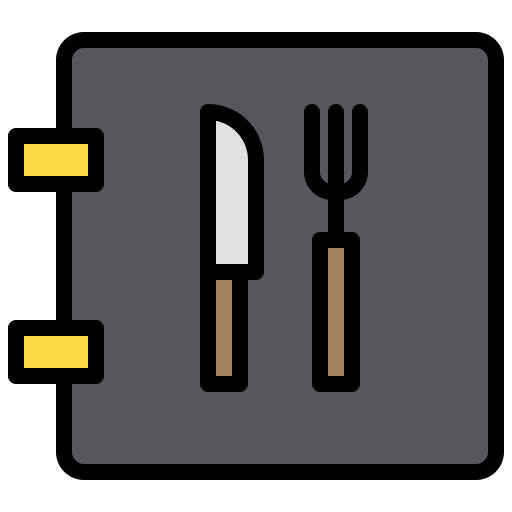 레스토랑 xnimrodx Lineal Color icon