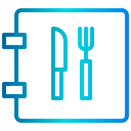 레스토랑 xnimrodx Lineal Gradient icon