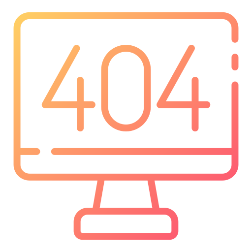 오류 404 Good Ware Gradient icon