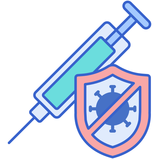 szczepionka Flaticons Lineal Color ikona