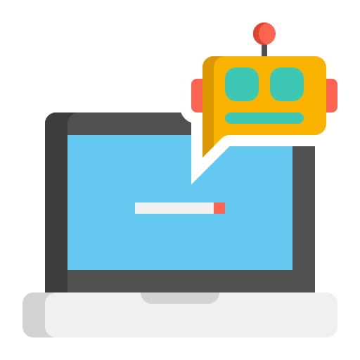 Virtual assistant Flaticons Flat icon