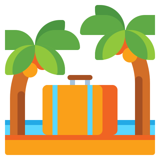 vakantie Flaticons Flat icoon