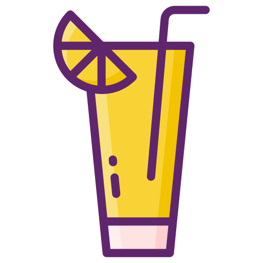 limonade Flaticons Lineal Color icon