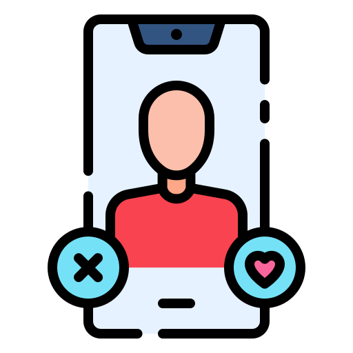 dating-app Good Ware Lineal Color icon
