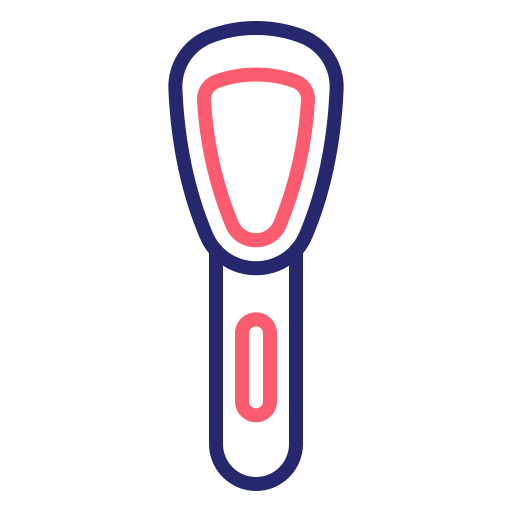 limpiador de lengua Generic Outline Color icono
