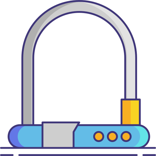 Lock Flaticons Lineal Color icon