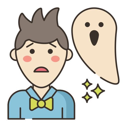 Scare Flaticons Lineal Color icon